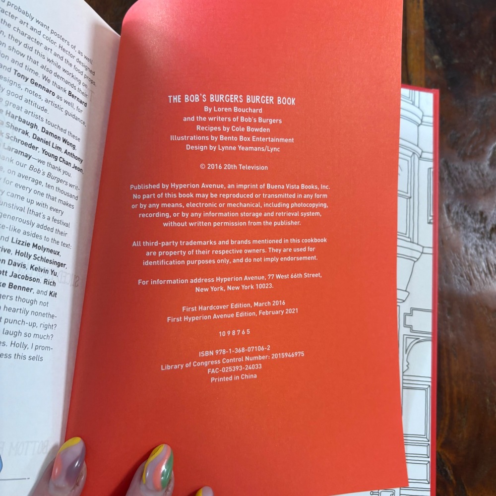 The Bobs Burgers Burger Book Real Recipes for Joke Burgers Hardcover - Picture 6 of 8